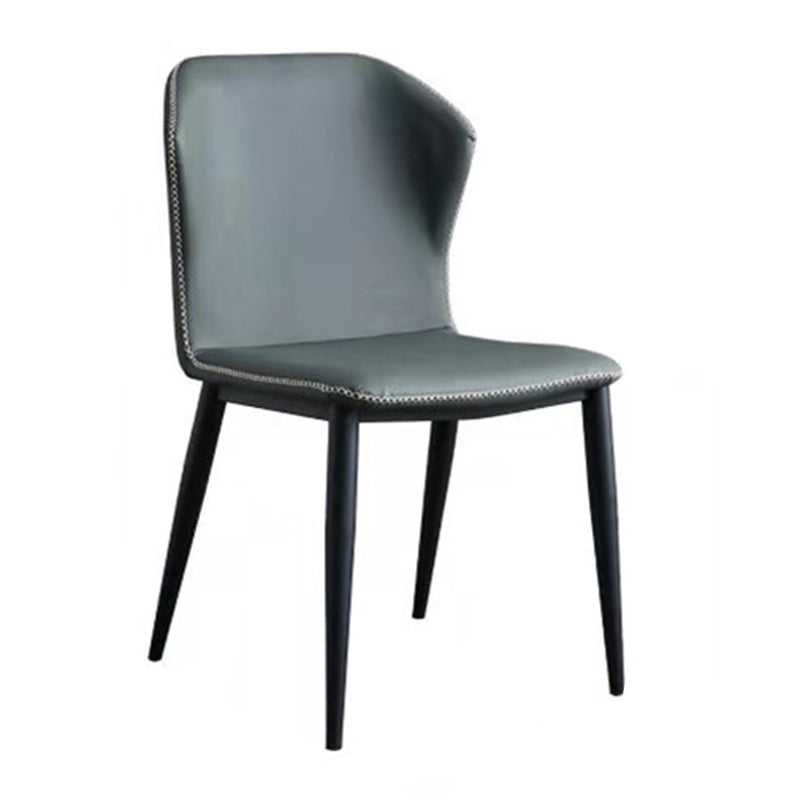 Ensemble de table à manger gris brillant 1/4/5/7 Pièces Dinette Contemporary Set pour la cuisine