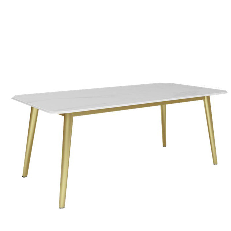 Ensemble de table de cuillère de restauration blanc glam blanc
