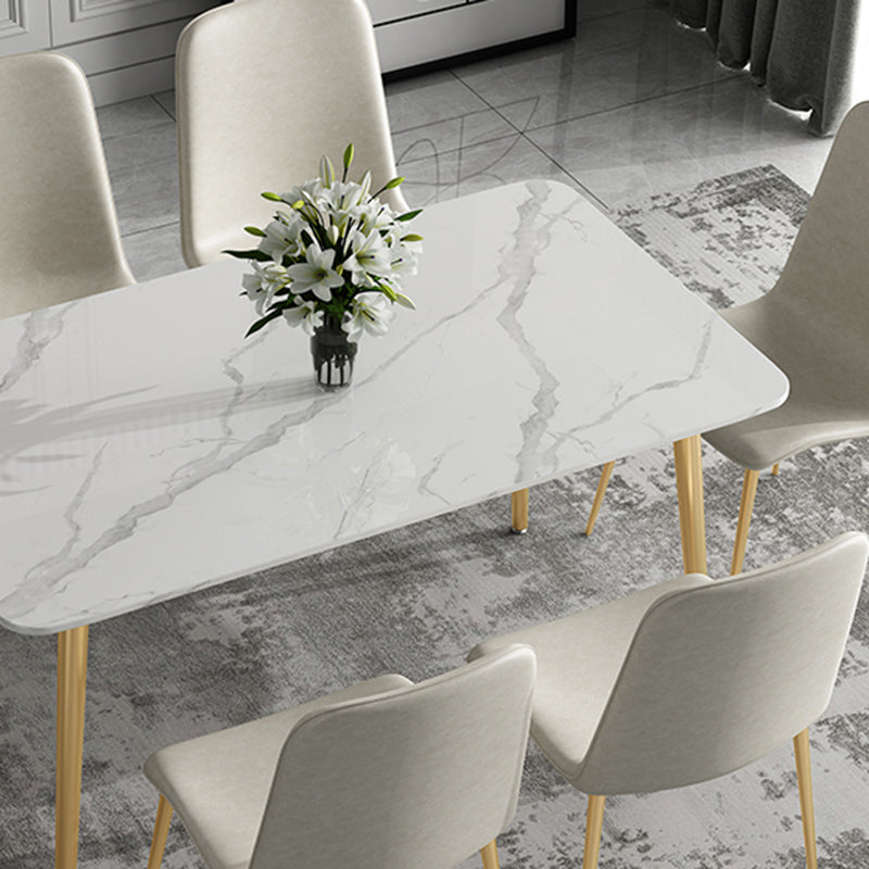 Ensemble de table de cuillère de restauration blanc glam blanc