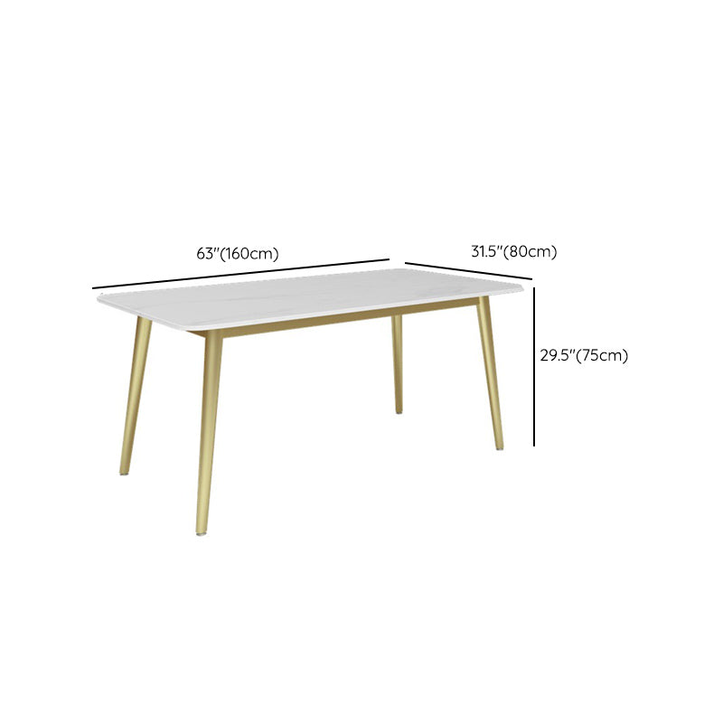 Ensemble de table de cuillère de restauration blanc glam blanc