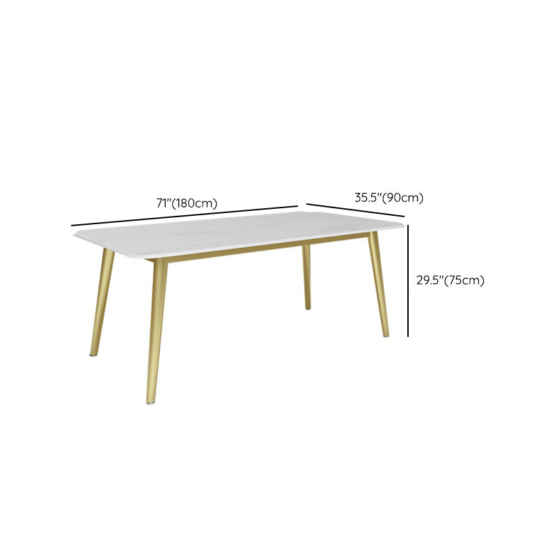 Ensemble de table de cuillère de restauration blanc glam blanc