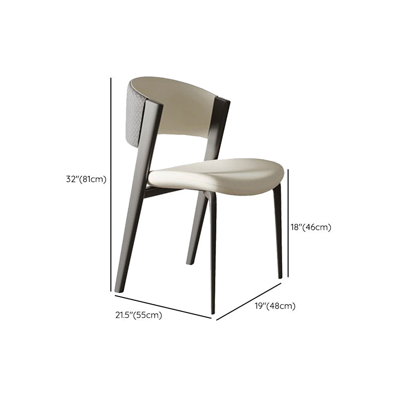 Glam Dining Table Set with Chrome Metal Base 1/4/5/7 Pieces White Dinette Set for Home Clearhalo 'Dining Room Sets' 'Dining Tables & Seating' 'dining_room_set' 'furn' 'furn_dining_room_set' 'Furniture' 'Kitchen & Dining Furniture' 6711679
