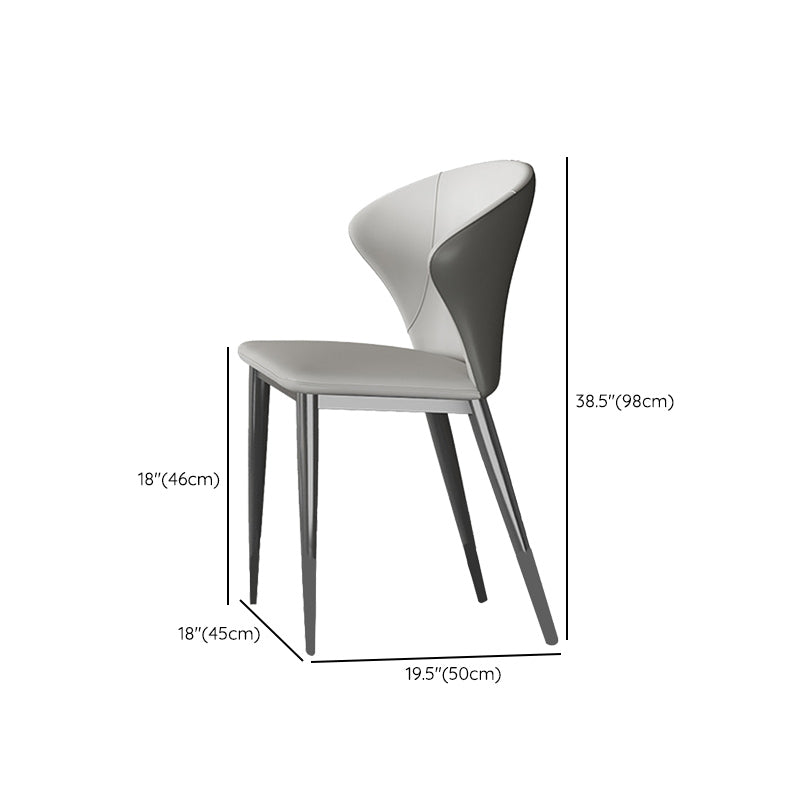 Style contemporain 1/3/4/5/6/7/8 Pièces Pièces Ensemble de restauration Rectangle meubles en blanc