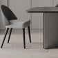 Contemporary Style 1/4/5/7 Pieces Dining Chairs Set Stone Rectangle Furniture in Black