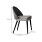 Contemporary Style 1/4/5/7 Pieces Dining Chairs Set Stone Rectangle Furniture in Black