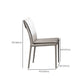 Black Stone Dining Table Set with Solid Back Chairs 1/2/4/5/7 Pcs Modern Dinette Set Clearhalo 'Dining Room Sets' 'Dining Tables & Seating' 'dining_room_set' 'furn' 'furn_dining_room_set' 'Furniture' 'Kitchen & Dining Furniture' 6711816