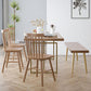 Ensemble de restauration industriel en bois en pin 1/2/3/4/5 Ensemble de restaurants PCS avec chaises et banc