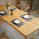 1/5 pcs meubles à manger en bois massif Ensemble de restauration de style moderne pour la maison