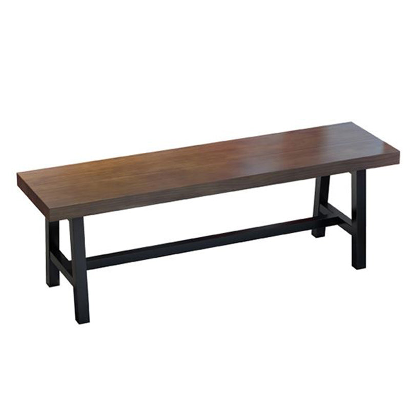 Brown Solid Wood Furniture with Chairs 1/2/3/5 Pcs Industrial Dinette Set Bench 79"L x 12"W Clearhalo 'Dining Room Sets' 'Dining Tables & Seating' 'dining_room_set' 'furn' 'furn_dining_room_set' 'Furniture' 'Kitchen & Dining Furniture' 6711969