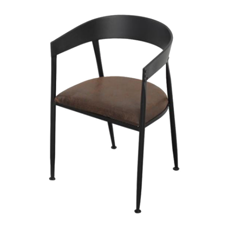 Brown Solid Wood Furniture with Chairs 1/2/3/5 Pcs Industrial Dinette Set Clearhalo 'Dining Room Sets' 'Dining Tables & Seating' 'dining_room_set' 'furn' 'furn_dining_room_set' 'Furniture' 'Kitchen & Dining Furniture' 6711980