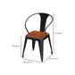 Brown Solid Wood Furniture with Chairs 1/2/3/5 Pcs Industrial Dinette Set Clearhalo 'Dining Room Sets' 'Dining Tables & Seating' 'dining_room_set' 'furn' 'furn_dining_room_set' 'Furniture' 'Kitchen & Dining Furniture' 6711984