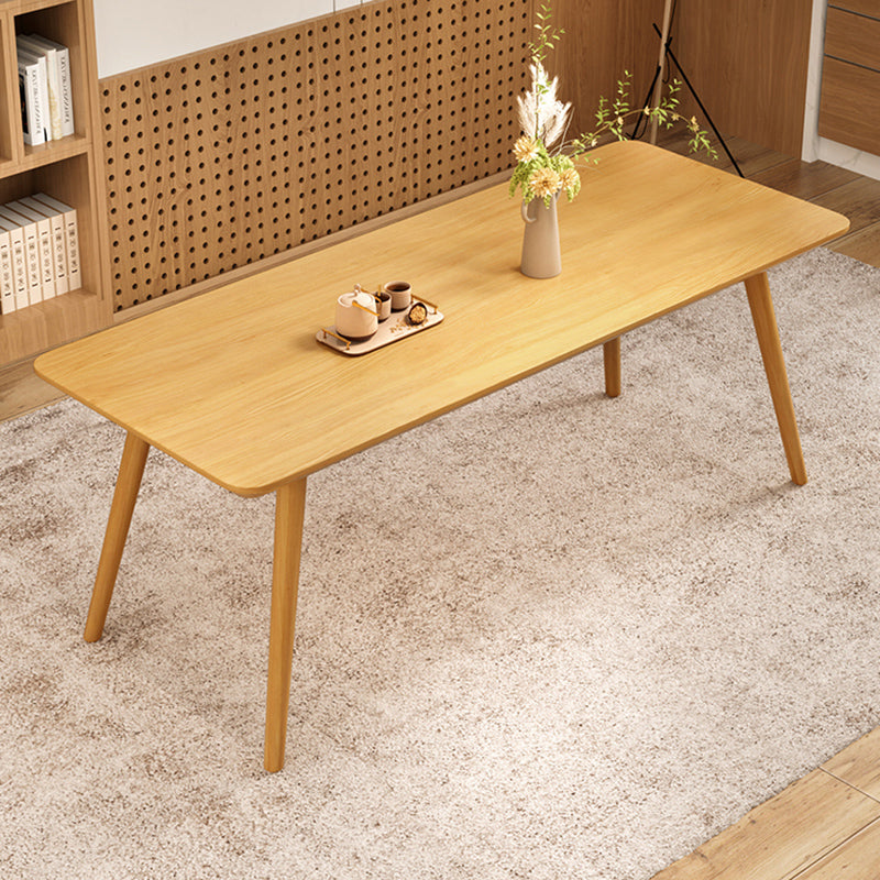 Modern massief houten meubels 1/2/4/6/7 PCS Standaardhoogte eetkamertafel set
