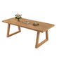 Modern massief houten meubels 1/2/3/4/5/6/7 PCS Standaardhoogte eetkamertafel set