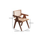 Standard Solid Wood Dining Set 1/10 Pcs Modern Dinette Set with Brown Frame for Home