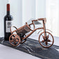 Metal Countertop Wine Glass Rack Modern Wine Bottle Holder -13.2"L x 4.7"W x 7.7"H Clearhalo 'furn' 'furn_wine_racks' 'Furniture' 'Kitchen & Dining Furniture' 'Wine Racks' 'wine_racks' 6712552