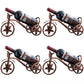 Metal Countertop Wine Glass Rack Modern Wine Bottle Holder -13.2"L x 4.7"W x 7.7"H Wine Bottle Rack Brass 4 Piece Set Clearhalo 'furn' 'furn_wine_racks' 'Furniture' 'Kitchen & Dining Furniture' 'Wine Racks' 'wine_racks' 6712559