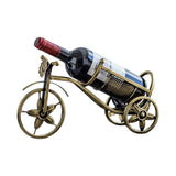 Metal Countertop Wine Glass Rack Modern Wine Bottle Holder -13.2"L x 4.7"W x 7.7"H Clearhalo 'furn' 'furn_wine_racks' 'Furniture' 'Kitchen & Dining Furniture' 'Wine Racks' 'wine_racks' 6712560