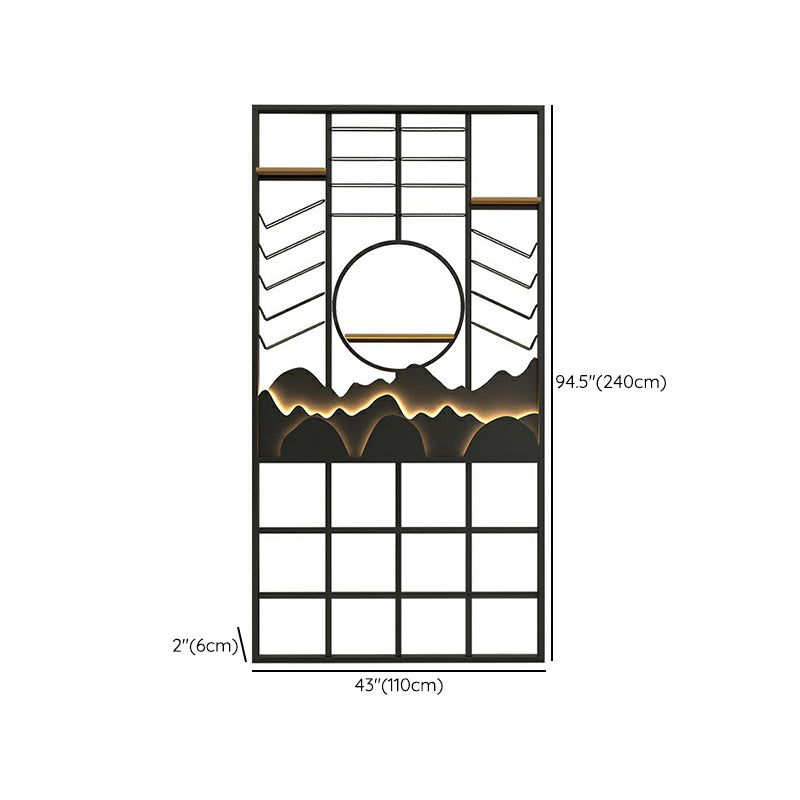 Moderno portabottiglie per vino in metallo bottiglia e vetro per soggiorno per soggiorno