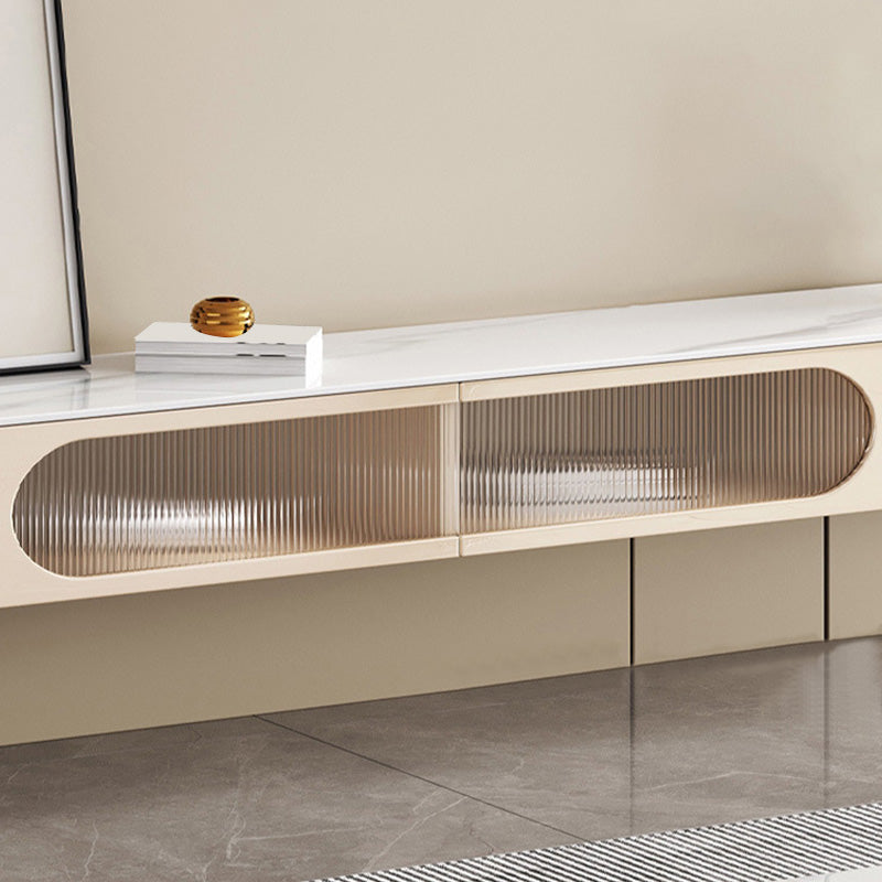 Modern Media Console TV Stand Stone TV Stand for Living Room Clearhalo 'furn' 'furn_tv_stands_entertainment_centers' 'Furniture' 'Living Room Furniture' 'TV Stands & Entertainment Centers' 'TV Stands & Media Storage Furniture' 'tv_stands_entertainment_centers' 6715600