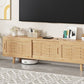 Enclosed Storage TV Media Stand Contemporary TV Console for Living Room Clearhalo 'furn' 'furn_tv_stands_entertainment_centers' 'Furniture' 'Living Room Furniture' 'TV Stands & Entertainment Centers' 'TV Stands & Media Storage Furniture' 'tv_stands_entertainment_centers' 6715620