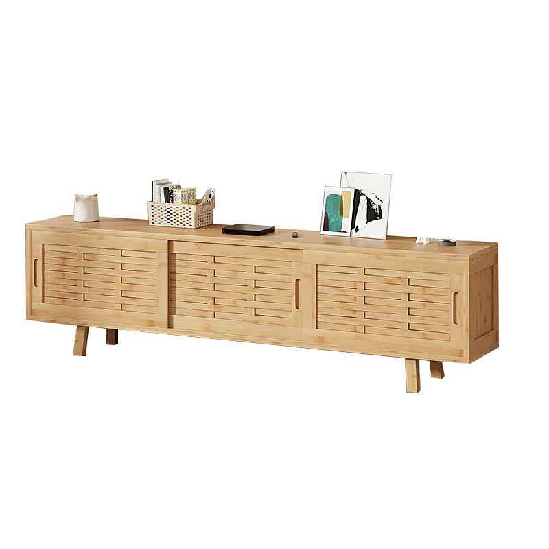 Enclosed Storage TV Media Stand Contemporary TV Console for Living Room Clearhalo 'furn' 'furn_tv_stands_entertainment_centers' 'Furniture' 'Living Room Furniture' 'TV Stands & Entertainment Centers' 'TV Stands & Media Storage Furniture' 'tv_stands_entertainment_centers' 6715622