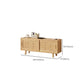 Enclosed Storage TV Media Stand Contemporary TV Console for Living Room Clearhalo 'furn' 'furn_tv_stands_entertainment_centers' 'Furniture' 'Living Room Furniture' 'TV Stands & Entertainment Centers' 'TV Stands & Media Storage Furniture' 'tv_stands_entertainment_centers' 6715633