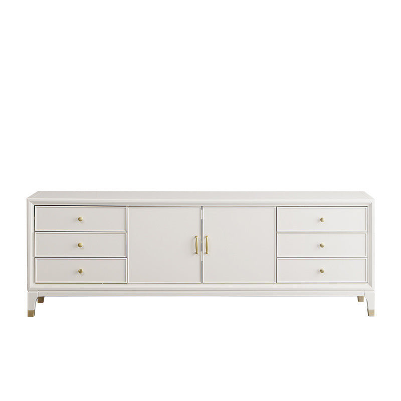 Solid Wood TV Media Console Modern TV Media Stand with 6 Drawers Clearhalo 'furn' 'furn_tv_stands_entertainment_centers' 'Furniture' 'Living Room Furniture' 'TV Stands & Entertainment Centers' 'TV Stands & Media Storage Furniture' 'tv_stands_entertainment_centers' 6715652
