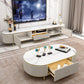 Contemporary TV Media Console Stone TV Media Stand for Living Room Clearhalo 'furn' 'furn_tv_stands_entertainment_centers' 'Furniture' 'Living Room Furniture' 'TV Stands & Entertainment Centers' 'TV Stands & Media Storage Furniture' 'tv_stands_entertainment_centers' 6715661
