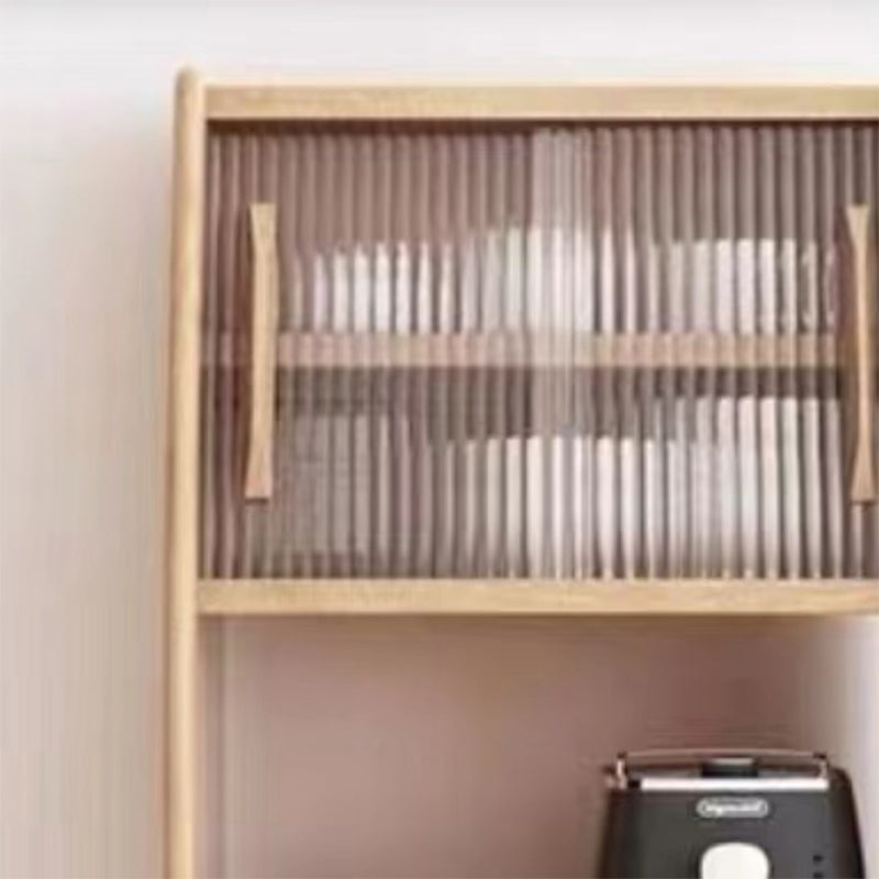 Moderno moderno armadio da pino da pranzo con porte per sala da pranzo