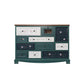 Coastal Storage Chest Dresser Solid Wood Storage Chest with 8/10/11/12 Drawers