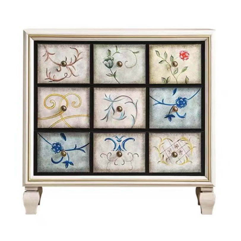 16.38/17.55 Width Coastal Storage Chest Dresser Solid Wood Dresser 35"L x 16.5"W x 35"H White Clearhalo 'Bedroom Furniture' 'Dressers & Chests' 'dressers_chests' 'furn' 'furn_dressers_chests' 'Furniture' 6716016