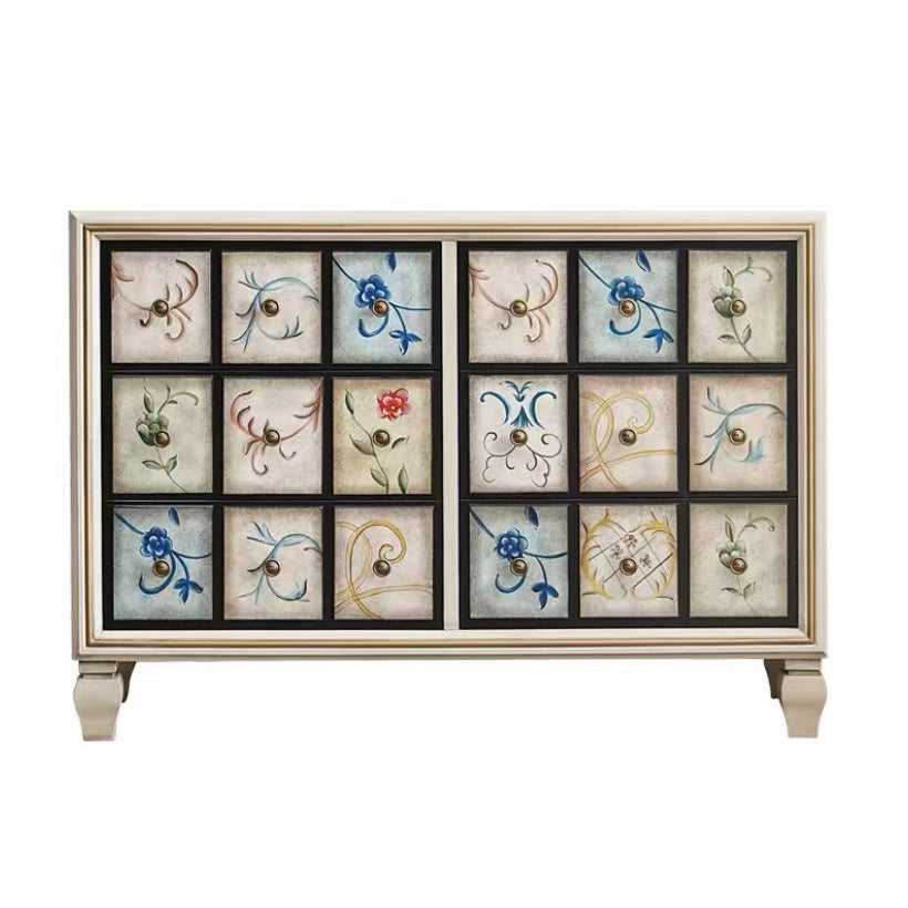 16.38/17.55 Width Coastal Storage Chest Dresser Solid Wood Dresser 49"L x 18"W x 35"H White Clearhalo 'Bedroom Furniture' 'Dressers & Chests' 'dressers_chests' 'furn' 'furn_dressers_chests' 'Furniture' 6716021