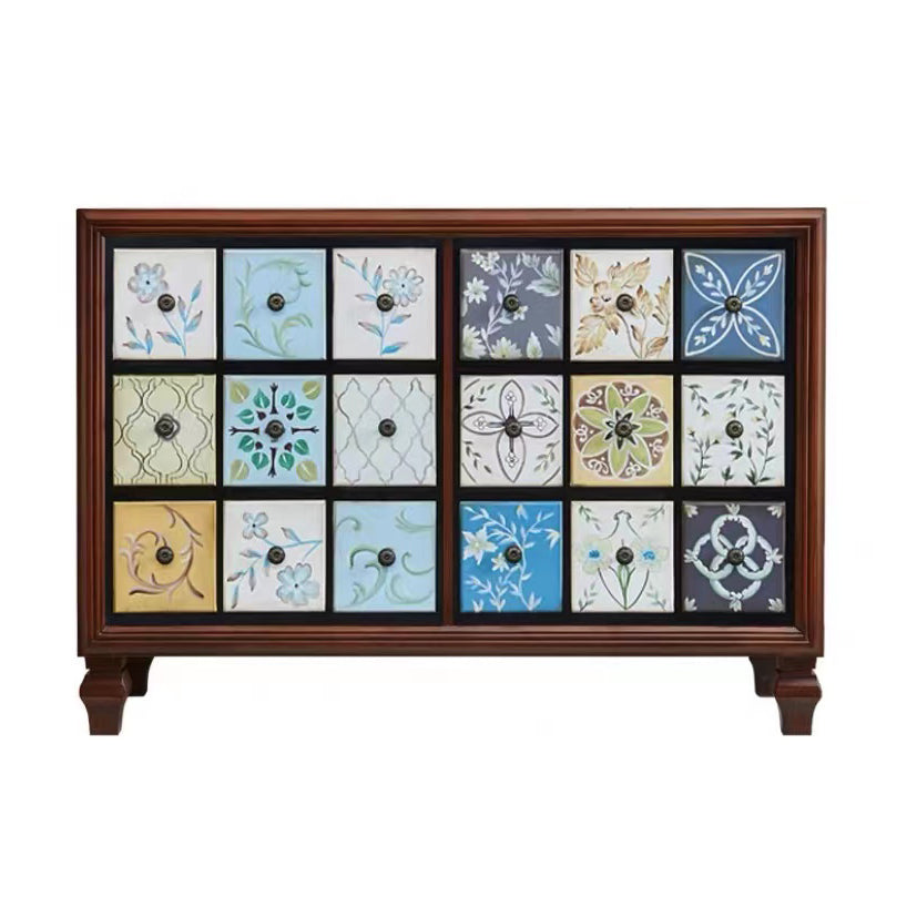 16.38/17.55 Width Coastal Storage Chest Dresser Solid Wood Dresser 49"L x 18"W x 35"H Light Blue Clearhalo 'Bedroom Furniture' 'Dressers & Chests' 'dressers_chests' 'furn' 'furn_dressers_chests' 'Furniture' 6716035