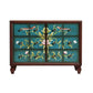 16.38/17.55 Width Coastal Storage Chest Dresser Solid Wood Dresser 47"L x 17"W x 35"H Green Clearhalo 'Bedroom Furniture' 'Dressers & Chests' 'dressers_chests' 'furn' 'furn_dressers_chests' 'Furniture' 6716037