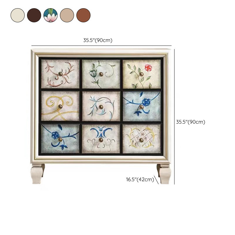 16.38/17.55 Width Coastal Storage Chest Dresser Solid Wood Dresser Clearhalo 'Bedroom Furniture' 'Dressers & Chests' 'dressers_chests' 'furn' 'furn_dressers_chests' 'Furniture' 6716050