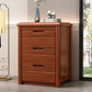 15.6-inch Width Storage Chest Solid Wood Contemporary Dresser