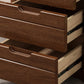 15.6-inch Width Storage Chest Solid Wood Contemporary Dresser