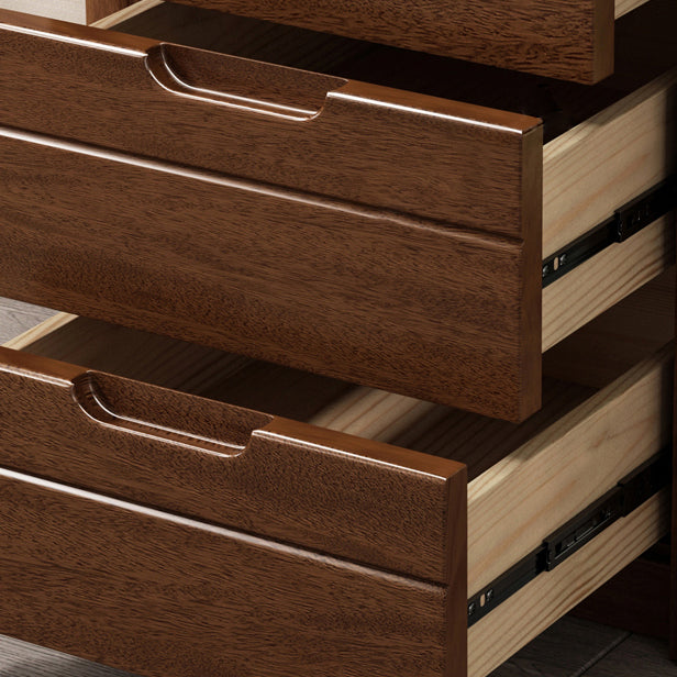 15.6-inch Width Storage Chest Solid Wood Contemporary Dresser