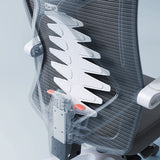 Hedendaagse Fixed Arms Desk -stoel voetsteun omvatte taakstoel voor kantoor