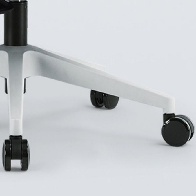 Hedendaagse Fixed Arms Desk -stoel voetsteun omvatte taakstoel voor kantoor