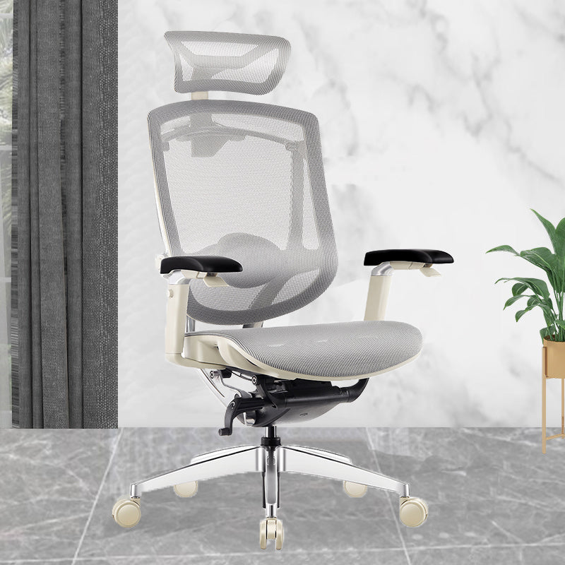 Removable Arms Office Chair Adjustable Seat Height Modern Swivel Chair with Wheels Clearhalo 'furn' 'furn_office_chair' 'Furniture' 'Office Chairs' 'Office Furniture' 'office_chair' 6716550
