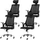 Contemporary Adjustable Arms Office Chair Mesh-back Task Chair for Office 4 Piece Set Clearhalo 'furn' 'furn_office_chair' 'Furniture' 'Office Chairs' 'Office Furniture' 'office_chair' 6716574