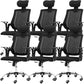 Contemporary Adjustable Arms Office Chair Mesh-back Task Chair for Office 6 Piece Set Clearhalo 'furn' 'furn_office_chair' 'Furniture' 'Office Chairs' 'Office Furniture' 'office_chair' 6716576