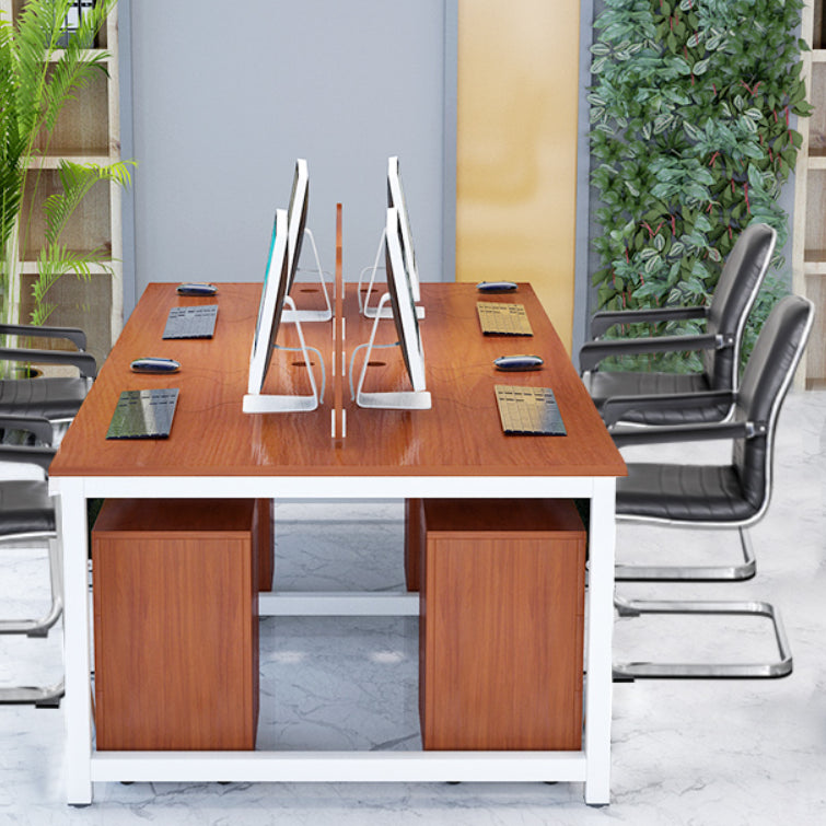 Silla de cuero de la oficina de la oficina de armas fijo contemporánea para la oficina