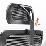 Modern verstelbare wapenstoel Mesh-back taakstoel voor kantoor