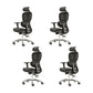 Modern Arm Chair Adjustable Seat Height Office Chair with Wheels