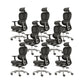 Modern Arm Chair Adjustable Seat Height Office Chair with Wheels