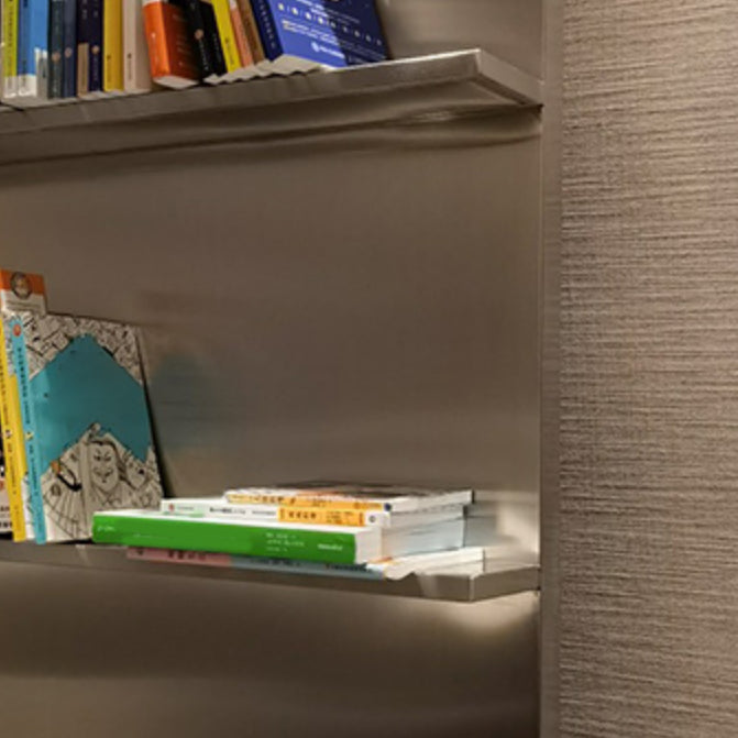 Libreria contemporanea in acciaio inossidabile standard libreria chiusa per la camera da letto