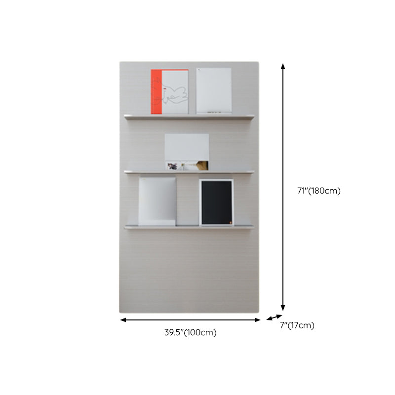 Libreria contemporanea in acciaio inossidabile standard libreria chiusa per la camera da letto