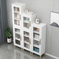 Engineered Wood Standard Bookshelf Modern White Bookcase with Shelves Clearhalo 'Bookcases' 'furn' 'furn_bookcases' 'Furniture' 'Office Furniture' 6717403